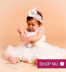 kapok mechanisch boiler Baby kleding ✓ Babyjurken alle kleuren ✓ Mooie baby feestkleding -  meetje-pettiskirts