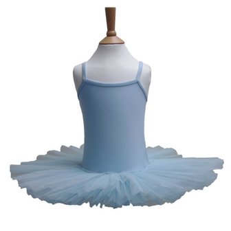 Balletpakje Light Blue 4 laagste Tutu maat 104-158 