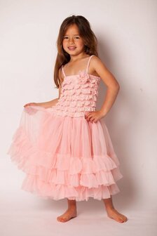    Luxe jurk Rose pink By Meetje-Pettiskirts 