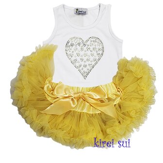 Petticoat Set Baby Primrose + top Sparkle Heart