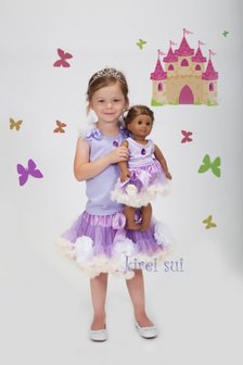 Petticoat set Prinses Sofia + Poppenset 