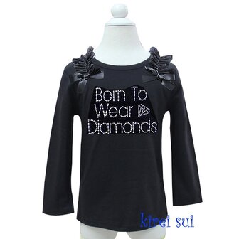 Longsleeve Black Wear to be diamond 80-82