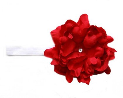 Jamie Rae Red Big Red Diamond Flower 