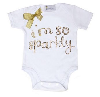 Baby Fashion Romper I.m so sparkly