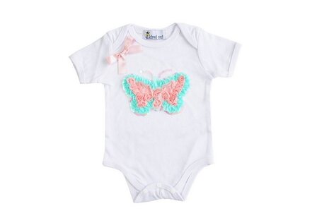 Baby Fashion Romper Vlinder