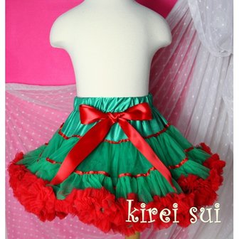 Petticoat groen rood 74-122