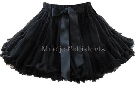 Petticoat Luxe Black By Meetje-Pettiskirts Kids &amp; Women