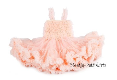 Feestjurk Pettidress By Meetje Peach pink 62-158