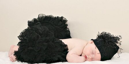      Petticoat Luxe Black By Meetje-Pettiskirts Kids &amp; Women