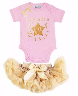 Set Petticoat + romper Born To Be Star