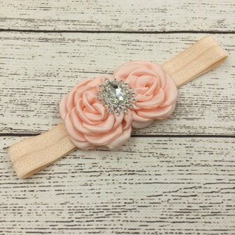 Baby Girl Luxury rose Peach pink Haarband   