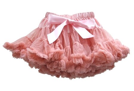 Petticoat Standaard Poeder roze maat 128-134.