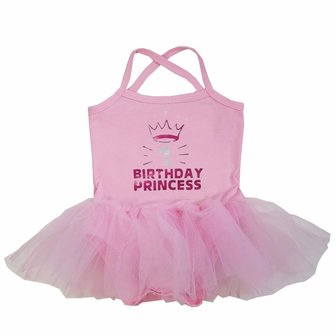 baby tutu jurkje Roze 