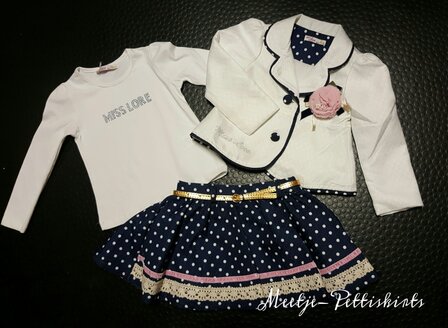 3delige set Colbert &amp; rokje + top lana Fashion 1 t/m 4 jr