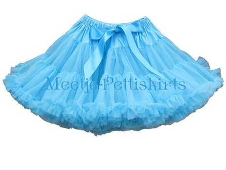 Petticoat Luxe Aqua Blue By Meetje-Pettiskirts 