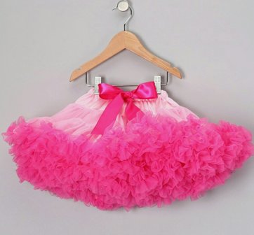 Petticoat Luxe Baby pink Hotpink By Meetje-Pettiskirts Kids & Women