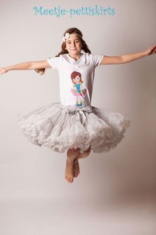 Petticoat Luxe Grijs KIDS &amp; Women 