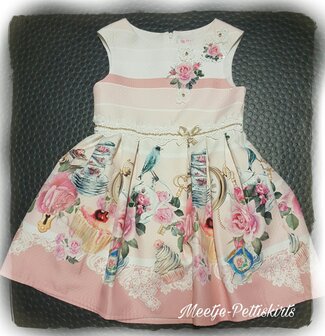 Jurk de Luxe painted premium 6 tot 10 jaar 