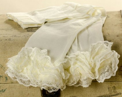 Panty Ruffle creme 0-24 maanden 