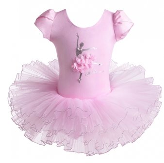 door elkaar haspelen bevestig alstublieft satelliet balletpakje roze met glitter met mooie tutu. - meetje-pettiskirts