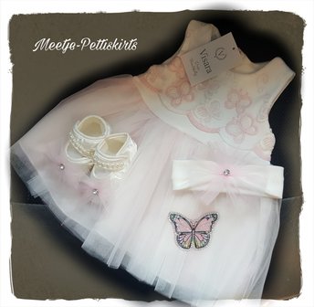 Baby jurk Vlinder Sparkle 3 delige set