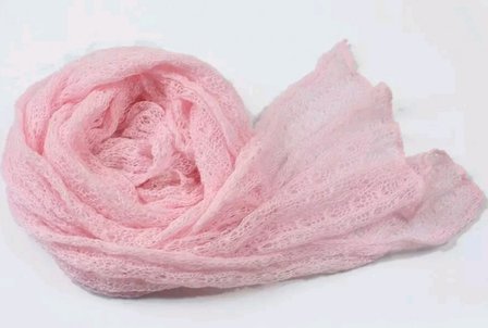 Baby Newborn Fotoshoot overslagdoek Groot roze 