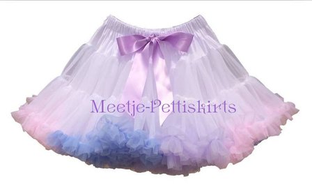     Petticoat Luxe Pastel Rainbow Color By Meetje-Pettiskirts 