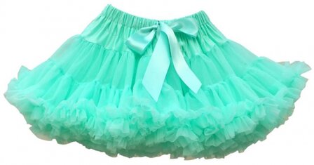 Petticoat Luxe Mint Groen By Meetje-Pettiskirts Big Kids &amp; Women