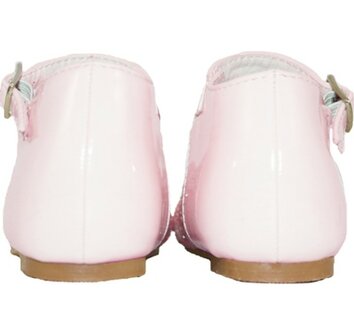 Bruidmeisje schoen glitter roze 18-23