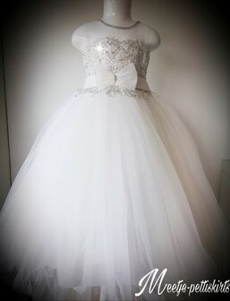 Bruidsmeisje jurk 1 tot 7 jaar.