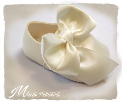 Ballerina Grote Strik patent creme