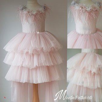 Bruidsmeisjes jurk Tiener Mauve Brittany Lovely 140-176