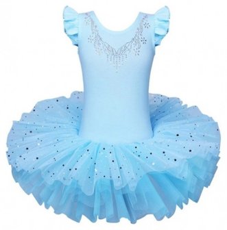 Balletpakje blauw tutu Sparkle Style maat 92-140 NEW