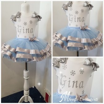 Verjaardag tutu set Frozen Style NEW