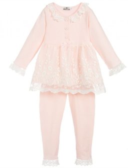 Meisjes Pyjama Lace Aaliyah Spanisch Girls Roze 