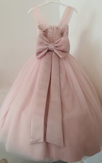 Prinsessenjurk oud roze Handmade Ultra Luxe