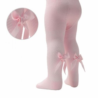 Baby maillot Roze met strikje NEW maat 0-3 tm 12-24 m  