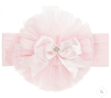 Tutu haarband roze