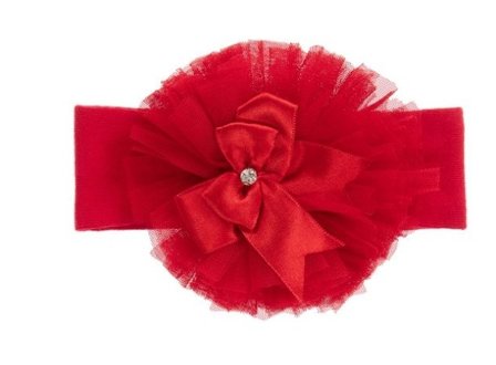 Tutu haarband rood