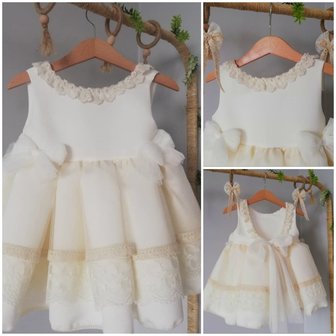 Bohemian jurkje Baby &amp; Kids Handgemaakt 56 tm 176. 