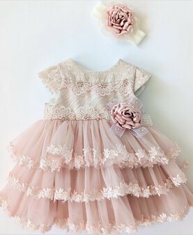 Blush jurk oud roze Baby & Kids maat 0 tm 24 maanden  