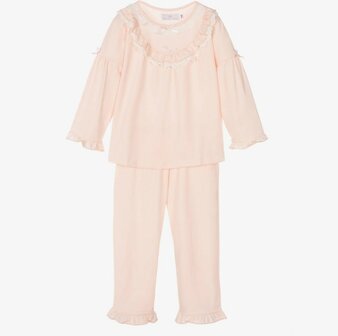 Meisjes Pyjama licht roze Ultra zacht katoen