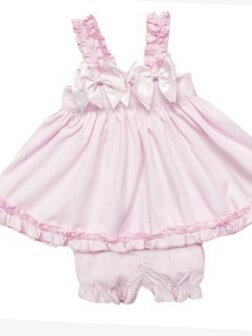 Set swingtop met broekje roze