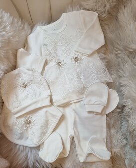 Babysetje Newborn ivoor 