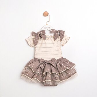 Setje taupe 