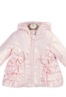 Winterjas roze 80 tm 92 dreumes