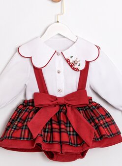Complete set rood 2delig Girley Cute 