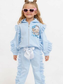 Jogging set beertje blauw