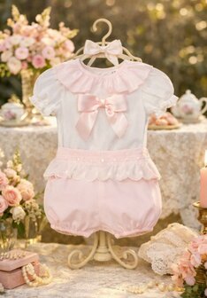 Spaanse set blouse met top 56 tm 86 