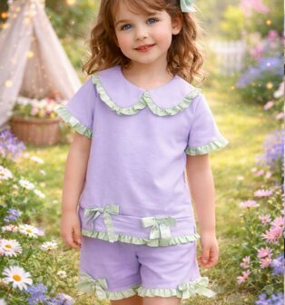 Zomer set lila mint 86-152
